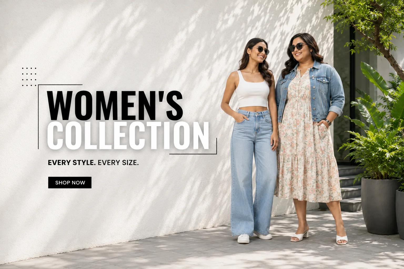 Women's collection at Romeo Walking Street — every style, every size